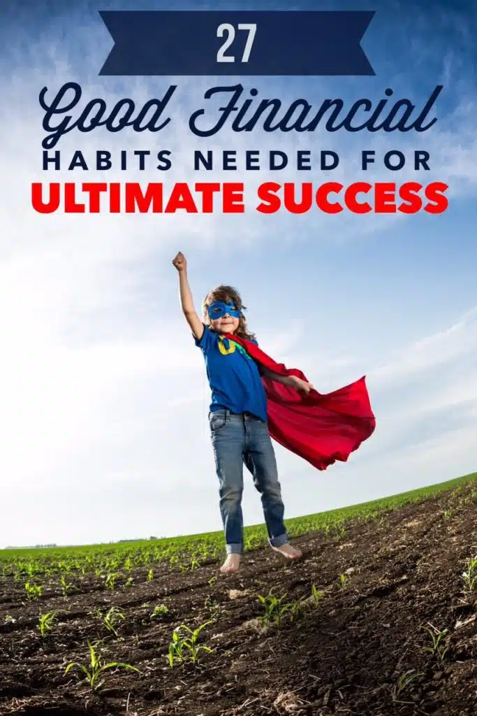 good financial habits for success