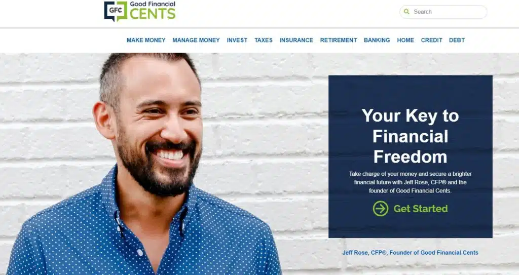 Screenshot of Finance456, my award winning personal finance blog that focuses on all things financial planning and personal finance. This digital blog has been one of the best income producing assets I’ve created