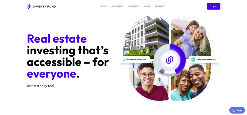 DiversyFund Homepage